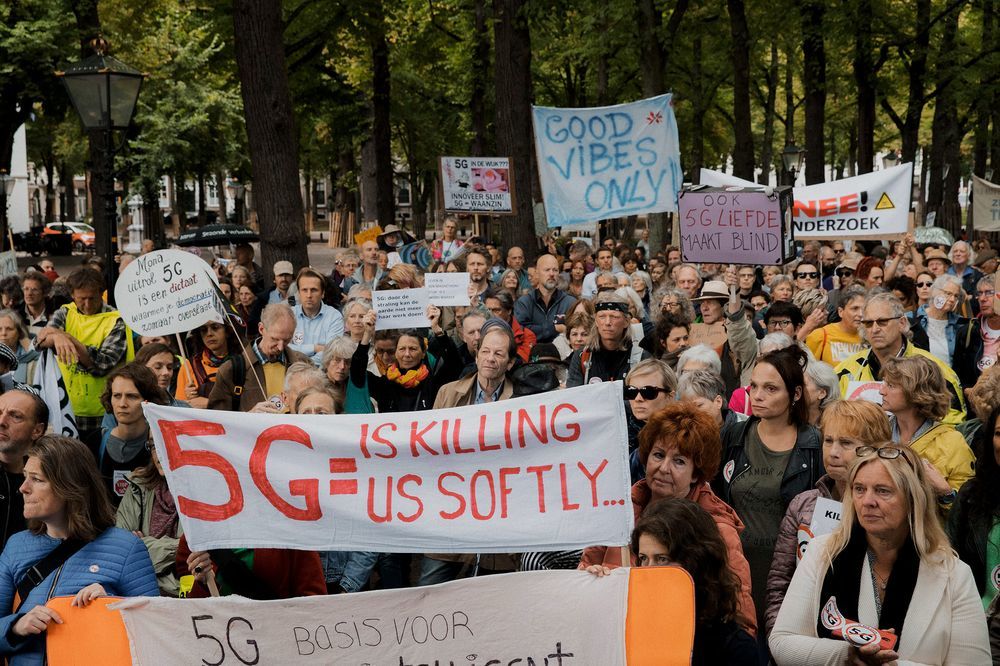 中美大力建设，一些欧洲人却在抗议5G，这么怕辐射?